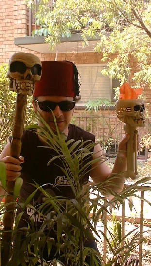 I say, it's the Mysterious Fezzer