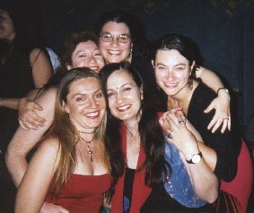 The usual bevvy of Fez Groupies